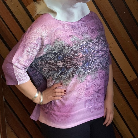 Paisley Purple top - Picture 6 of 7